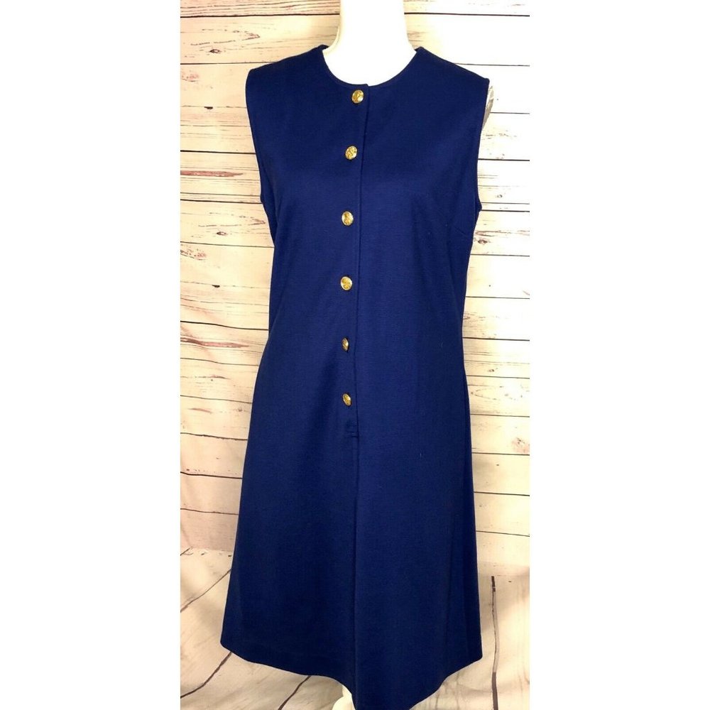Vintage 60s B. ALTMAN 5th Ave NY Shift Dress Med